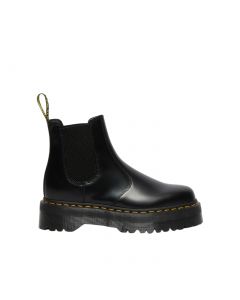 DR. MARTENS 2976 QUAD POLISHED SMOOTH PLATFORM