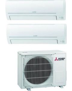 Climatizzatore Dual Split Inverter 9 + 12 Btu Condizionatore MSZ-HR