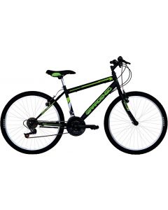 Uomo Mountain Bike MTB 24&quot Nero Verde - TMU24118B