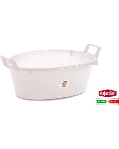 Bacinella ovale 60 cm 30 L Polietilene Neutro 31603