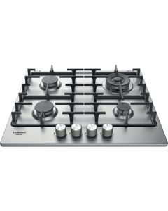 Piano Cottura 4 Fuochi a Gas Larghezza 59 cm Inox PPH 60G DF/IX