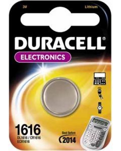 Batteria a Bottone CR1616 3V 1 Pezzo 30336