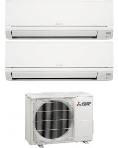 Climatizzatore Dual Split Inverter 9+9 Btu Condizionatore MSZ-HR