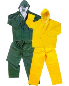 Giacca Impermeabile Pantaloni Impermeabili Antipioggia PVC XXL - 462010