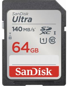 Scheda SD 64 Gb 140 Mb/s Classe 10 SDSDUNB-064G-GN6IN