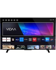 Smart TV 55&quot 4K Ultra HD LED Vidaa Quad Core Classe E Nero 55QV2363DA