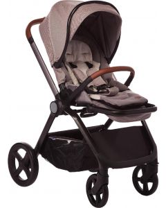 MYSA - Passeggino Leggero Pieghevole da 0-4 Anni 0-22 Kg Silver Grey