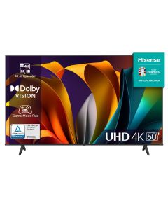 Smart TV 50&quot 4K Ultra HD Display LED Sistema Vidaa Classe E Nero 50A6N