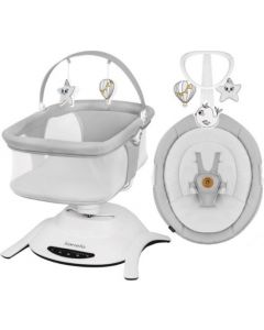 Bella Set - Sdraietta Neonato Elettrica Max 9Kg + Culletta Concrete Grey