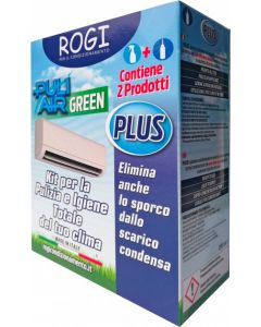 Kit Pulizia Condizionatore Spray + Concentrato Puli Air Green Plus