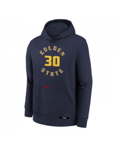 NIKE BOYS HOODIE FLEECE N&N CITY EDITION WARRIORS CURRY