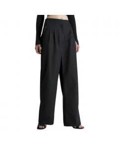 CALVIN KLEIN JEANS HIGH RISE CINCHED WIDE LEG PANT