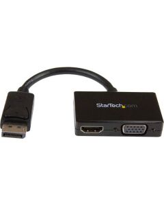 Adattatore DisplayPort a HDMI e VGA 2 in 1 da viaggio DP2HDVGA