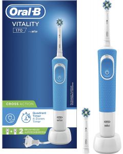 Spazzolino Elettrico colore Blu / Bianco Oral-B Vitality 170