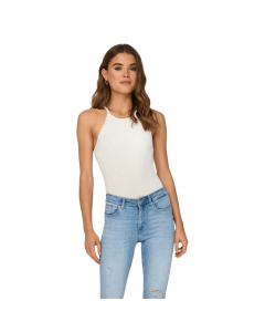 ONLY GEMMA SL SCALLOP HLTNECK TOP