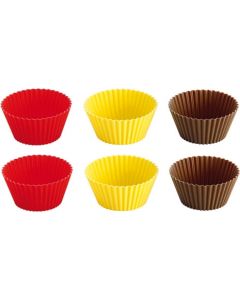 Pirottini Colorati Silicone Cm 9 Pz.6 Delicia - 630648