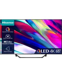 Smart TV 65&quot 4K UHD Display QLED Vidaa Classe G Nero 65A79KQ