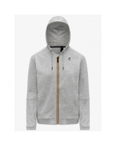K-WAY PROSPER POLY COTTON FULL ZIP HOOD