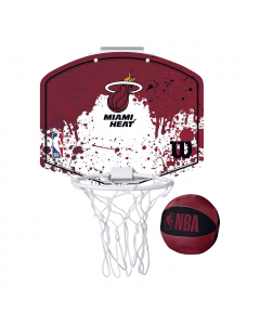 WILSON MIAMI HEAT TEAM MINI HOOP