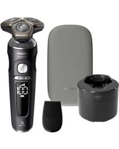 Rasoio Elettrico Wet &amp Dry Ricaricabile Grigio Shaver S9000 SP9840/32