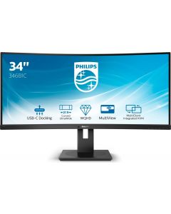 Monitor PC Curvo 34 pollici WQHD 3440x1440 HDMI DisplayPorts 346B1C/00