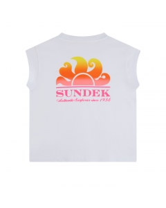 SUNDEK T-SHIRT CON LOGO DEGRADE'