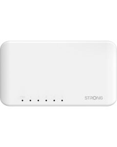 Switch di Rete 5 porte Ethernet (10/100/1000) colore Bianco - SW5000P