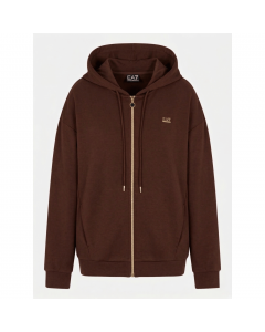 EA7 TRAIN CORE LADY RELAX W HOODIE FZ