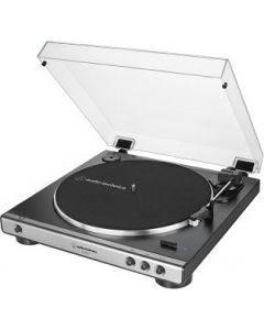 Giradischi Trazione a cinghia 33/45 giri USB Grigio AT-LP60XUSBGM