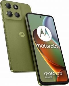 Moto g15 power Smartphone 6.7&quot RAM 8 Gb Capacit&agrave 512 Gb Android Verde