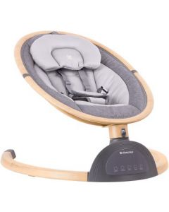 Ashlee Sdraietta Neonato Elettrica Max 9Kg Altalena Neonati Light Grey