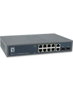 Switch di Rete Non Gestito Gigabit Ethernet 10/100/1000 Poe GEP-1221