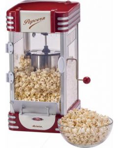 Macchina Pop Corn 2,4Lt 310W Bianco / Rosso Popcorn Popper XL 2953