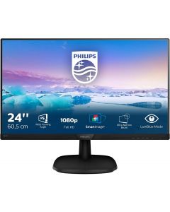 Monitor PC 23.8&quot LED Full HD 1920 x 1080 VGA DVI HDMI- 243V7QDSB