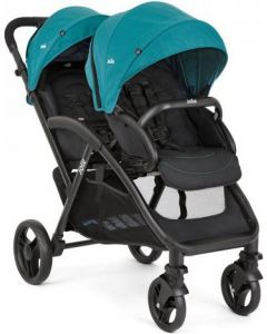 Evalite Duo - Passeggino Leggero Gemellare Pieghevole 0 Mesi a 15 Kg Capri