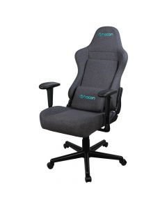 Sedia Gaming Ergonomica Altezza Regolabile Reclinabile Grigio PCCH 380