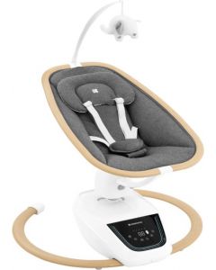 BeeMoove Sdraietta Neonato Elettrica Max 9 Kg Grigio