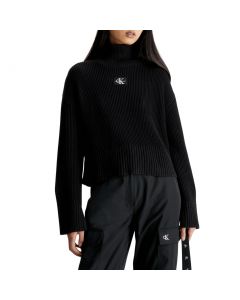 CALVIN KLEIN JEANS LABEL CHUNKY SWEATER