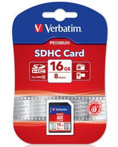 Scheda di memoria 16 Gb SD / SDHC classe 10 43962