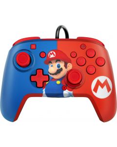 Gamepad Pdp 500 134 EU C1MR 1 SWITCH Mario Rematch Wired Red e Blue