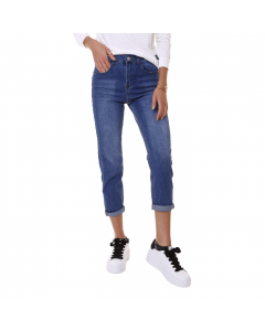 BUNF PANT DENIM GIRLFIRIEND STRETCH