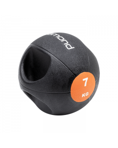 DIAMOND DOUBLE GRIP MEDICINE BALL 7KG