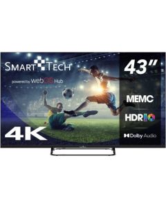 Smart TV 43&quot 4K Ultra HD LED Sistema Web OS Nero 43UW02V