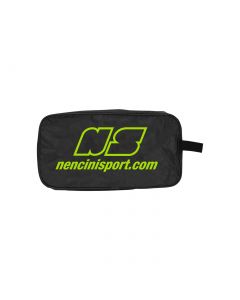 NENCINI SPORT BORSA PORTASCARPE BLACK GIALLO FLUO
