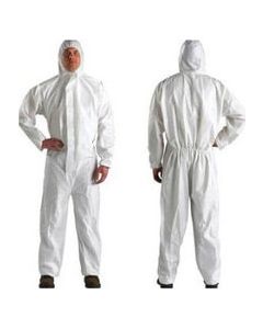 Tuta Monouso DPI Cat.III Tipo 5/6 CE-0625 Taglia XXL colore Bianco