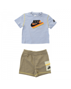 NIKE B NSW REIMAGINE FT SHORT SET