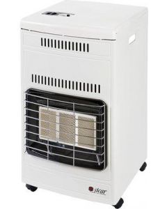 Stufa Gas Gpl Infrarossi Euro 90 Bianco Watt 4200 cm 42x45 H.cm 77.5