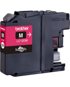 Cartuccia Originale Inkjet per MFC-J6925DW 1200 pagine Magenta LC-12EM