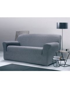 Copridivano 2 posti elasticizzato 80/150x110/180 cm Blu - Roma Poncho