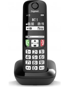 Telefono Cordless DECT Vivavoce Display LCD Nero S30852-H2816-K131 E270